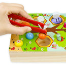 Wooden Magnetic Fishing Game for kid 2 3 Years Old Montessori Preschool