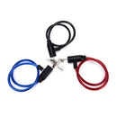 Cycling 8x640mm Cable Keyed Anti-Theft Bike Bicycle Scooter Lock With 2 Keys MO