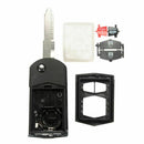 4 Button Remote Flip Key Fob Case Shell Blade For Mazda 3 5 6 RX-8 CX-7 CX-