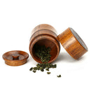 Wooden Tea Pot Handmade Kung Fu Tea Set Portable Travel Tea Storage Candy N