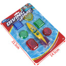 1Set Underwater Swim Pool Diving Toys Summer Swimming Pool Dive Toys TorpedoBX