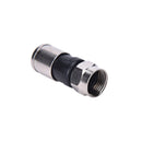 10X RG6 F Type Compression Snap Seal Connector For Sky Satellite Virgin Cable 3C