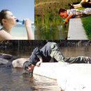 Military 99.99% Water Filter Purification Emergency Gear Straw Camping Hikin Ew