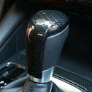 Carbon Fiber Car Gear Shift Knob Control Panel Gear Head Frame Cover Trim S