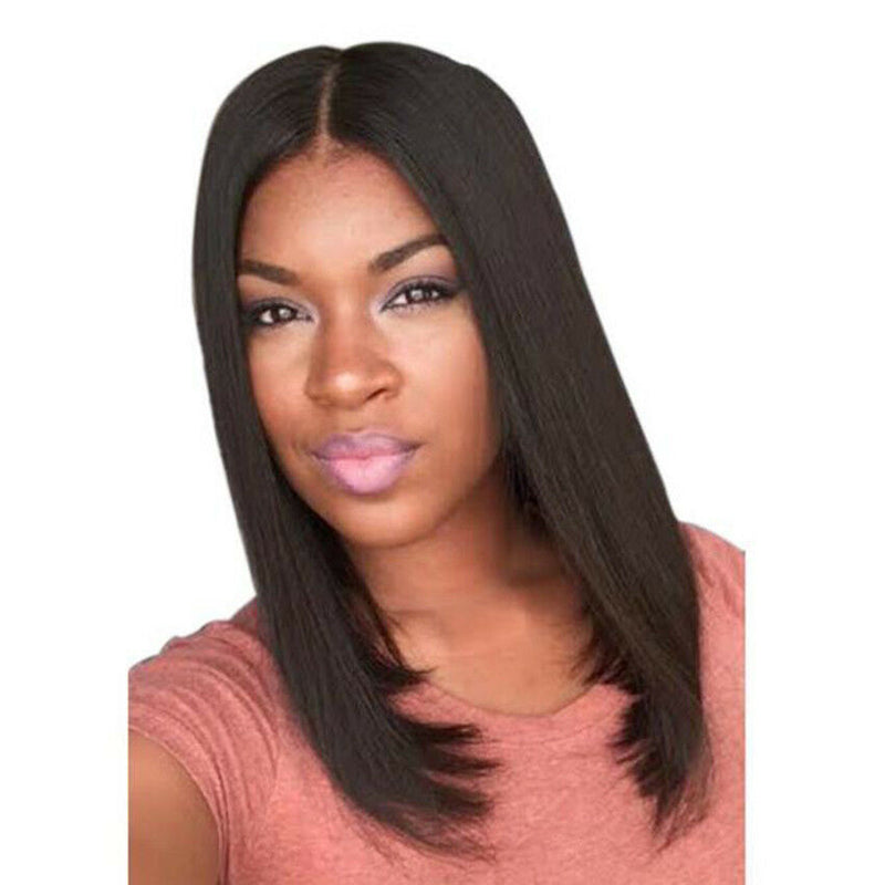 Fashion Full Wig Hair Products U Part Human Hair Wigs Straight Long Hair Wig