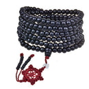 6mm Tibetan Sandalwood Buddhist Buddha Mala Bracelet Necklace 216 Prayer Be H7H9