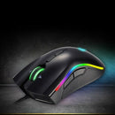 1X(Gamedias M8 Gaming Mouse Rgb Lighting Weighted Gaming Mouse