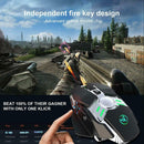 7 Buttons Macro Programming Gaming Mouse 6 Levels 6400DPI Adjustable USB Wired