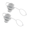 2x Air Valve Caps Screw For Fishing Boat Inflatable Kayak Canoe Pool Raft Airbed