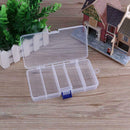 5 Compartments Fishing Lure Bait Hooks Tackle Waterproof Storage Box Case