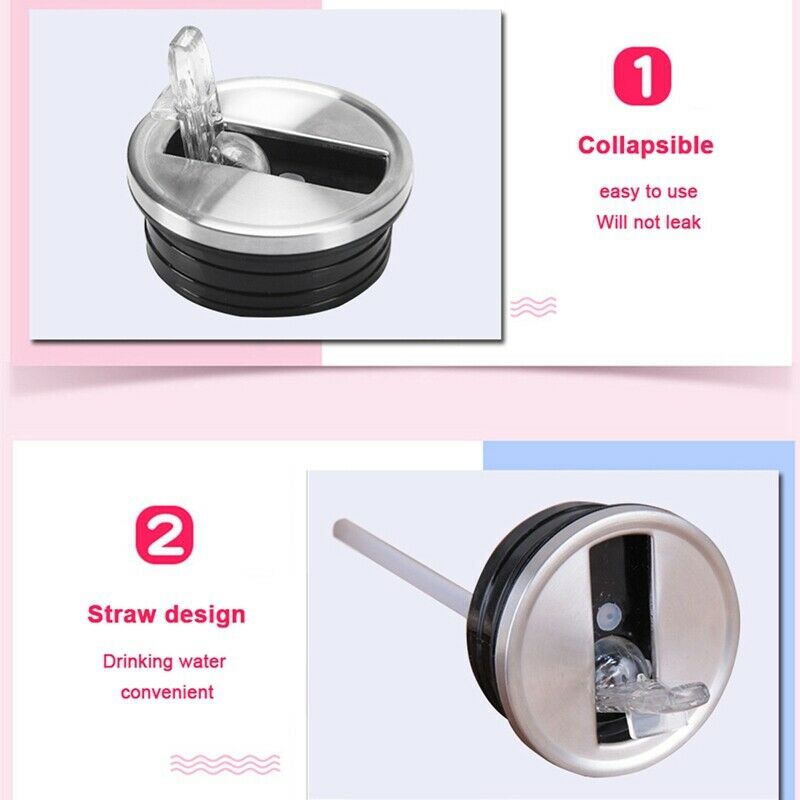 Coffee Boy 400Ml Straw Thermo Bottle 304 Stainless Steel Beverage Cans Ther