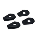 4 Pack Turn Signal Adapter Plates For Suzuki SV650S SV1000S GSXR600 750 Black