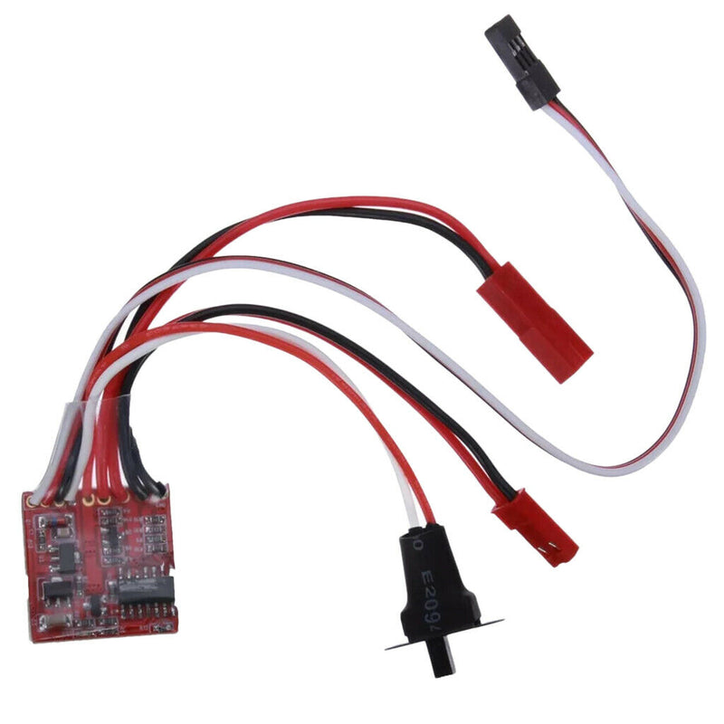 20a RC ESC Brushed Motor Speed Controller for Scale RC Car Boat with Reverse