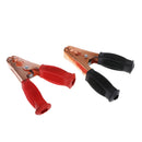 2Piece Car Vehicle Battery Test Alligator Crocodile Clip Clamp