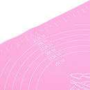 Silicone kneading pad with scale silicone chopping board non-slip baking to