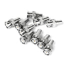 10Pcs BNC Male to RCA Female Jack Connector for CCTV camera