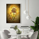 Handwork Diamond Full Round Drill Painting DIY Tree Bulb Light 5D Kit Craft