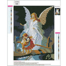 5D DIY Full Drill Diamond Painting Angel Kids Cross Stitch Embroidery Kits