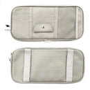 Leather Car Sun Visor Organizer, Auto Interior Accessories Pocket Organizer