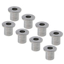 8 Pieces RC Metal Upgrade Flange Bushing for 1/14 WLTOYS 144001 RC Car Parts