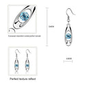 Fashion Jewellery Sets, Women's Hook Dangly Earrings & Pendant Necklace for