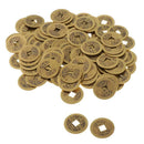 Chinese Lucky Coins Auspicious Souvenir Home Wallet Decor Qianlong Copper