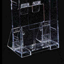 Clear Acrylic Business Card Holder Brochure Desk Stand Pamphlet Display_Dur W4K9