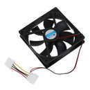 Computer PC Case 4 Pin Cool Cooler Cooling Fan 120mm A9M5