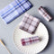 15Pcs Cotton Plaid Men's Handkerchief Square Decorative Suits Grid Hanky ZFB