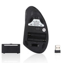 Ergonomic Mouse Vertical Wireless Left Hand USB Optical Mouse Gamer Mause For PC