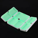 Foldable Pill Box Drug Tablet Storage Travel Case Holder 7 Days Pill Box