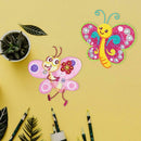 2pcs DIY Full Drill Round Diamond Painting Cute Bees Stickers Children Gift