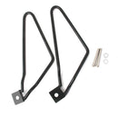 Black Saddle Bag Support Bars