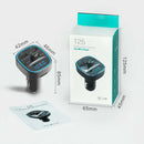 Fast Charging Dual USB Charger T25 MP3 Player Car Bluetooth 5.0 FM Transmitter