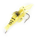 5x Shrimp Lures Soft Squid Jigs Lake Worm Prawn Fishing Lures Artificial BaitJ&M