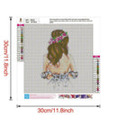5D DIY Full Drill Diamond Painting Girl Embroidery Mosaic Craft Kits (W519)