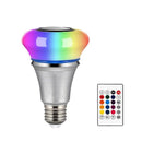 Bluetooth Light Bulb Speaker 6W E27 White RGB Changing Smart LED Lamp Wirel