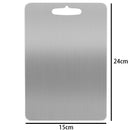 Kitchen Tool Knives Stainless Steel Cutting Board Kitchen Cutting Board ToolT7M9