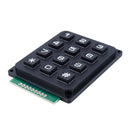 4 X 3 Matrix Keyboard Keypad Module with 12 Keys 43 Plastic Keys Switch for