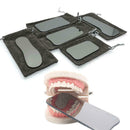5* Dental Intraoral Orthodontic Photographic Glass Mirror 2-sided Rhodium; E8N0