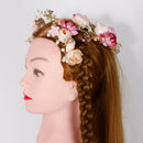 Bridal Wedding Faux Pearls Flower Hair Pins Headpiece Hair Accessories