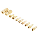 10 Pieces Quick Coupler Set Air Hose Connector Fittings Joint Rust Proof
