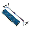 4 in 1 Dot Matrix MCU LED Display Modules DIY Set for Arduino 5 PC connecti U5J4