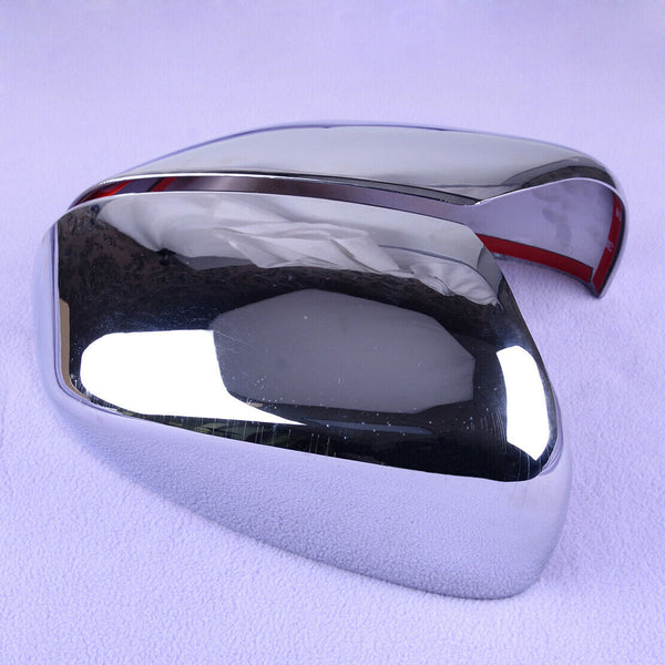 2x L&R Chrome Side Rearview Mirror Cover Trim fit for Jeep Cherokee KL 2014-2019