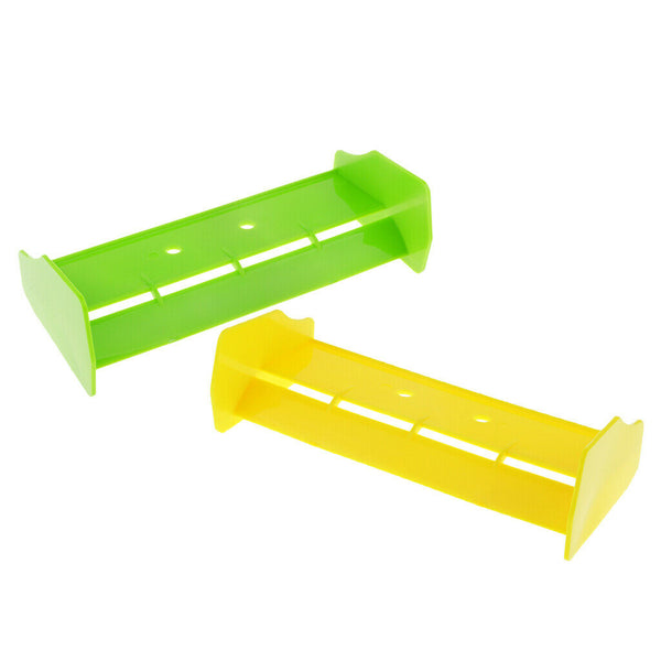 2PCS REAR SPOILER TAIL WING COLORED FOR HSP 94107 RC 1/10 CAR TRUCK ACCESSORIES