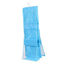 6 Pockets Perspective Handbag Bag Storage Holder Hanging Rack Organizer