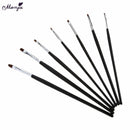 7pcs/set Nail Art Gel Design Pen PaInting Polish Brush Dotting Drawing To NPJ