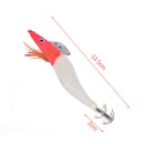 1PC Fishing Wood Shrimp Lures Luminous Artificial Fishing Lures With Squid Ho 3C