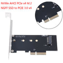 NVMe AHCI PCIe x4 M.2 NGFF SSD to PCIE 3.0 x4 converter adapter card ME