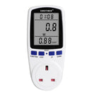 Plug in Power Meter Electricity Analyzer Monitor Voltage Wattmeter (UK)